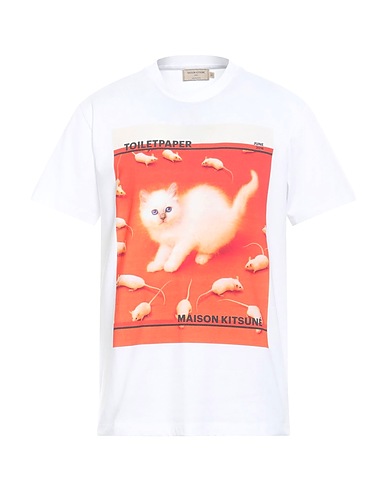 MAISON KITSUNÉ T-shirt White 100% Cotton