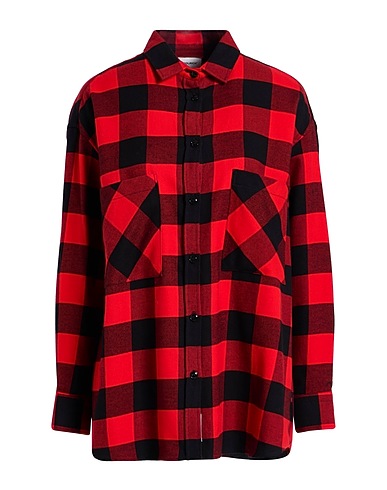 WOOLRICH Checked shirt Red 100% Cotton