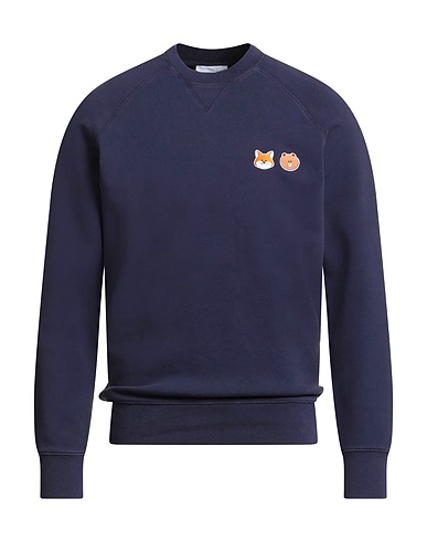 MAISON KITSUNÉ Sweatshirt Navy 100% Cotton