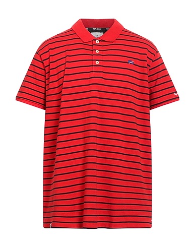 PEPE JEANS ポロシャツ レッド コットン 100%