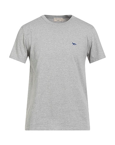 MAISON KITSUNÉ Basic T-Shirt Grey 100% Cotton
