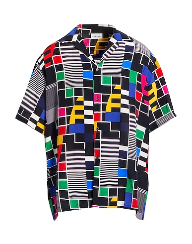 P.A.R.O.S.H. Patterned shirt Black 100% Silk