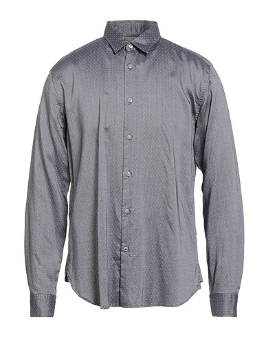 BOSS Patterned shirt Grey 100% Lyocell