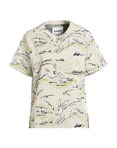 JIL SANDER Top 60% Polyester, 20% Cotton, 18% Polyamide, 2% Elastane