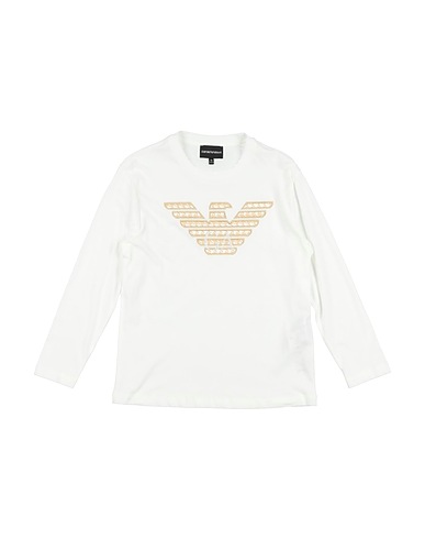 EMPORIO ARMANI T-shirt White 100% Cotton, Polyester