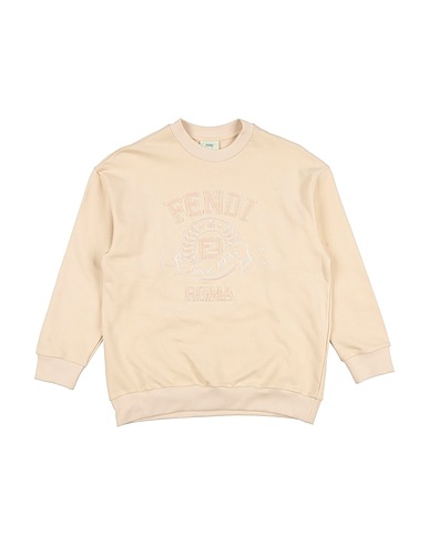 FENDI Sweatshirt Beige 100% Cotton, Polyester