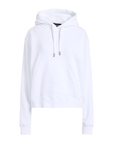 DSQUARED2 Hooded sweatshirt White 100% Cotton, Elastane