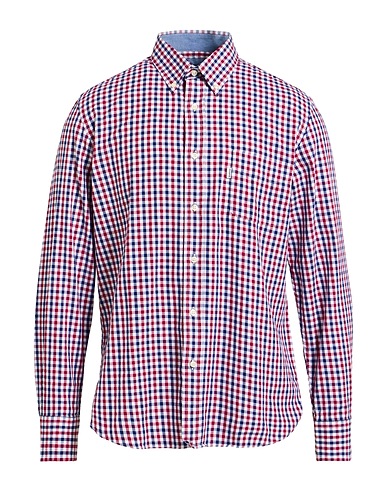 BARBOUR Checked shirt Red 100% Cotton