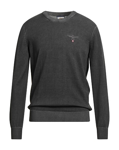 AERONAUTICA MILITARE Jumper Charcoal 75% Cotton, 25% Viscose