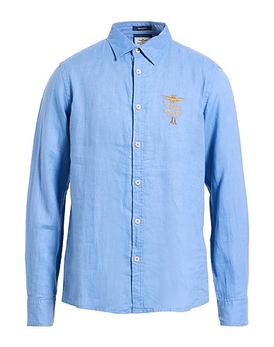 AERONAUTICA MILITARE Linen shirt 100% Linen