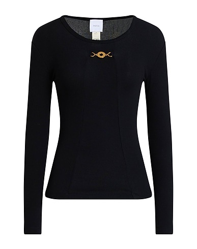PATOU T-shirt Black 100% Cotton