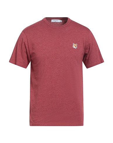 MAISON KITSUNÉ Basic T-Shirt Garnet 100% Cotton