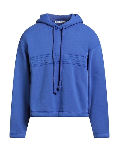 ACNE STUDIOS Hooded track jacket  Blue 100% Organic cotton