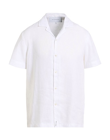 BALDESSARINI Linen shirt White 100% Linen