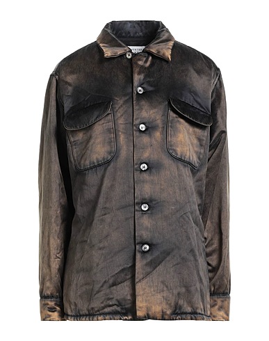 MAISON MARGIELA Jacket Charcoal 65% Cotton, 35% Silk