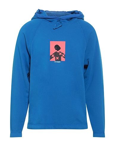 C.P. COMPANY Hooded sweatshirt Blue 100% Cotton