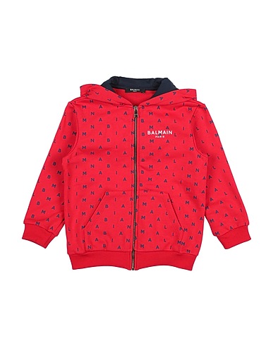 BALMAIN Sweatshirt Red 100% Cotton