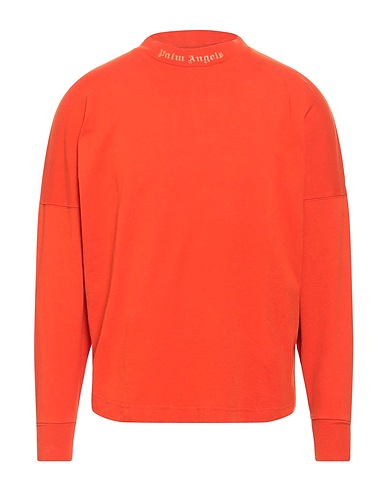 PALM ANGELS T-shirt Orange 100% Coton