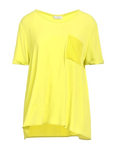 PANICALE Top Lime green 65% Acetate, 35% Silk