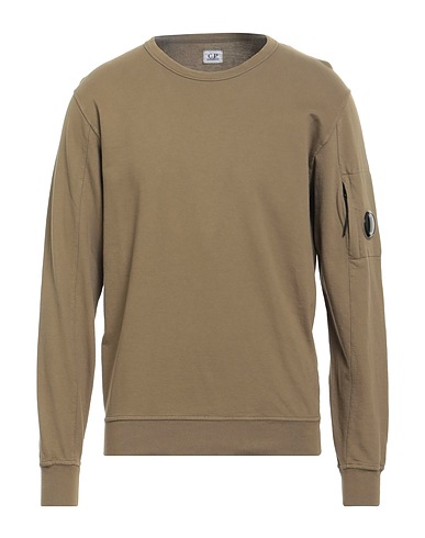 C.P. COMPANY Sweatshirt Khaki 100% Cotton