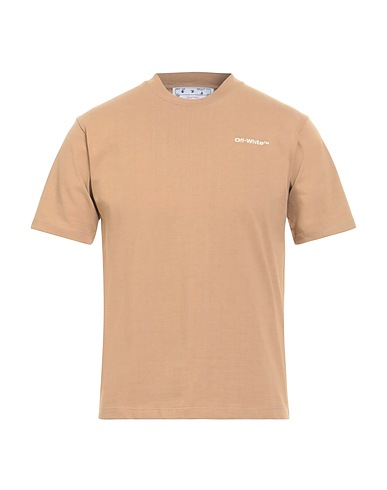 OFF-WHITE™ Basic T-Shirt Sand 100% Cotton, Polyester
