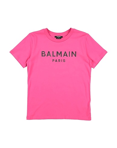 BALMAIN T-shirt Fuchsia 100% Cotton