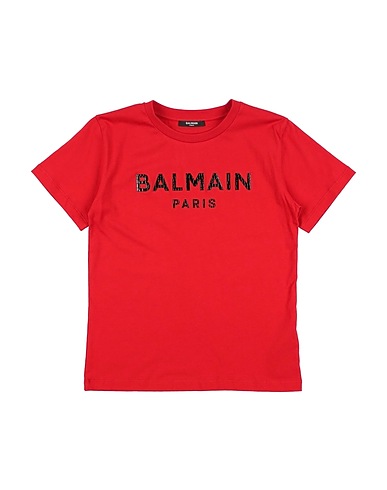 BALMAIN T-shirt Pink Cotton