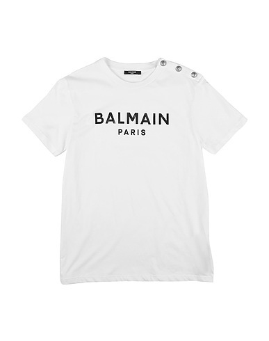 BALMAIN T-shirt White 100% Cotton