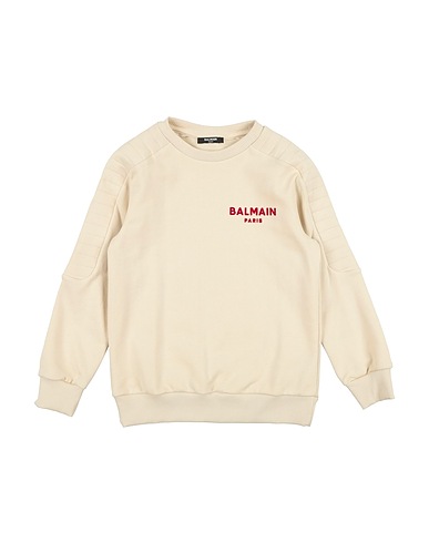 BALMAIN Sweat-shirt Beige 100% Coton
