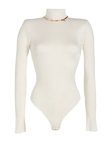 ELISABETTA FRANCHI TOPWEAR White 96% Viscose, 4% Elastane