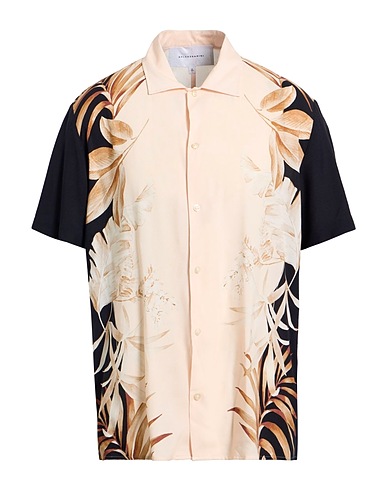 BALDESSARINI Patterned shirt Light pink 100% Viscose