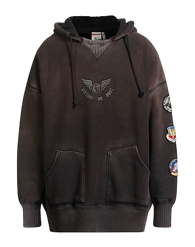CHAMPION Hooded track jacket  Charcoal 82% Cotton, 18% Polyester