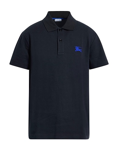 BURBERRY Poloshirt Schwarz 100% Baumwolle