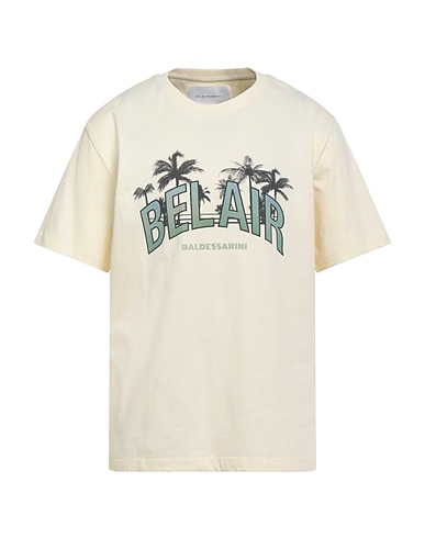 BALDESSARINI T-shirt Ivory 100% Cotton