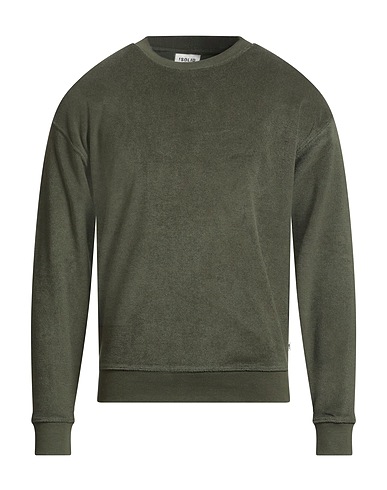 !SOLID Sudadera Verde militar 82% Algodón, 18% Poliéster