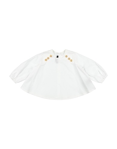 BALMAIN Top White 100% Cotton