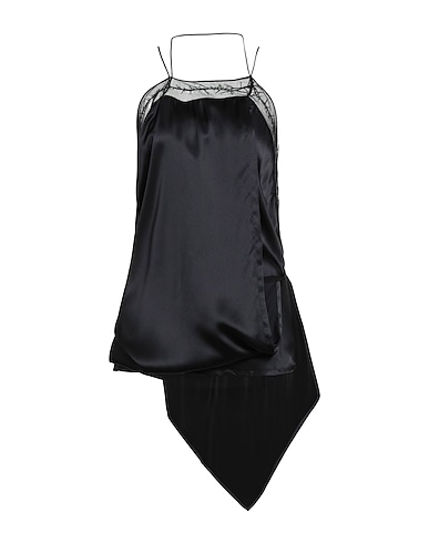 ANN DEMEULEMEESTER Silk top Black 100% Silk