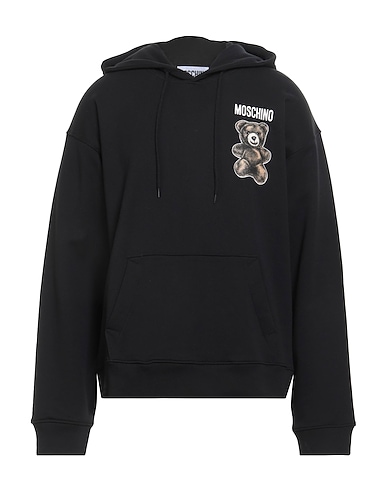 MOSCHINO Felpa COUTURE Nero 100% Cotone