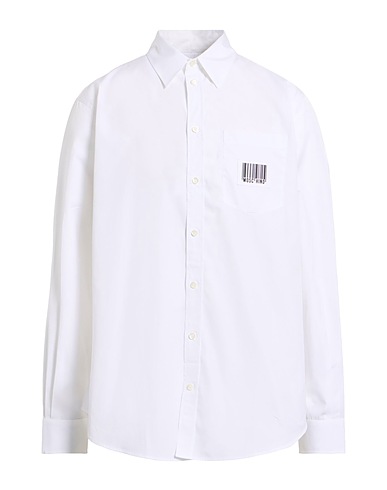 MOSCHINO Shirts COUTURE White 100% Cotton