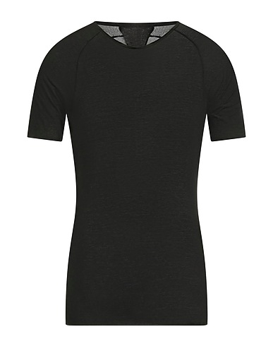 MASNADA Базовая футболка Тёмно-зелёный 100% Хлопок