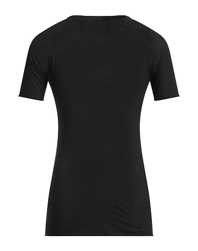MASNADA Basic T-shirt Black 100% Cotton