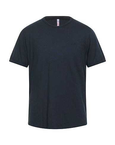 SUN 68 Basic T-Shirt Midnight blue 100% Cotton