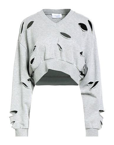 GAëLLE Paris Felpa Grigio 90% Cotone, 10% Poliestere
