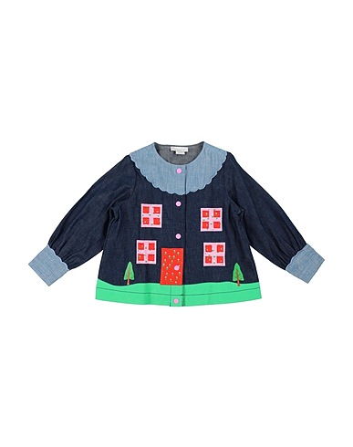 STELLA McCARTNEY KIDS Denim shirt Blue 98% Cotton, 2% Elastane