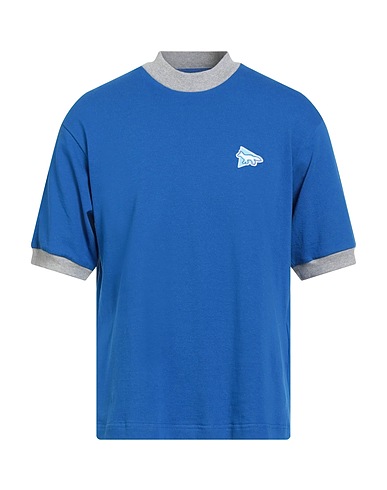 MAISON KITSUNÉ x AND WANDER T-shirt Bright blue 100% Cotton