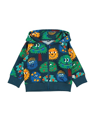 STELLA McCARTNEY KIDS Sweatshirt Deep teal 100% Cotton