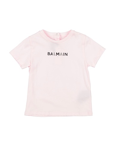 BALMAIN T-shirt ROSA 100% Cotton