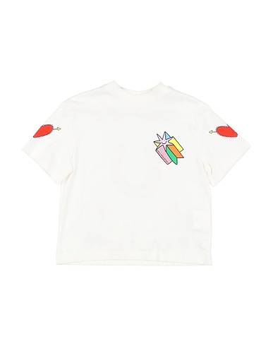 STELLA McCARTNEY KIDS T-shirt White 100% Cotton