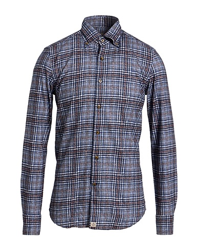 SONRISA Patterned shirt Navy blue 100% Cotton