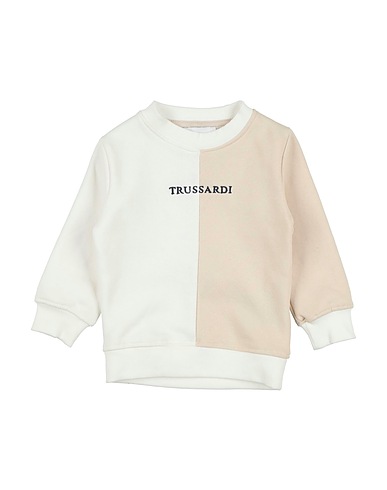 TRUSSARDI JUNIOR Sweatshirt Beige 100% Cotton